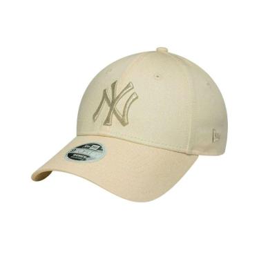 Imagem de BONE METALLIC LOGO NY YANKEES 60691410-C005 - BEGE U-Feminino