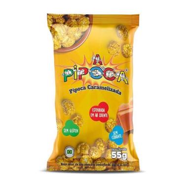 Imagem de Pipoca Caramelizada - Caixa com 12 unidades - 55g cada - A Pipoca, Car