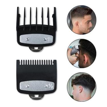Imagem de Kit 2 Pentes Disfarce Máquina De Cortar Cabelo 1,5Mm E 4,5Mm - Arte Se