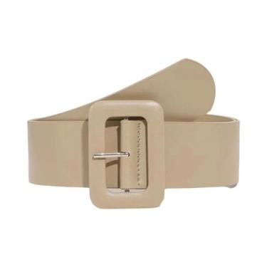 Imagem de Cinto Feminino Largo De Couro PU, Moda Simples E Luxuosa, Preto E Rosa