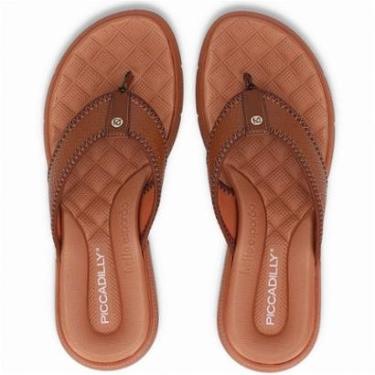 Imagem de Chinelo de Dedos Esporão Piccadilly Feminino Anabela Médio-Feminino