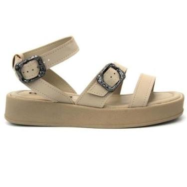 Imagem de Sandalia Dakota Feminino Y8122 Papete Fivela Flatform Baixa-Feminino