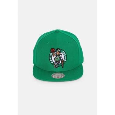Imagem de Boné Mitchell & Ness NBA Snapback Team Ground 2.0 HWC Boston Celtics Masculino-Masculino