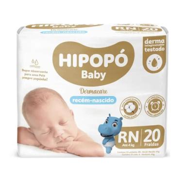 Imagem de Fralda Hipopo Baby Pratico RN 8X20