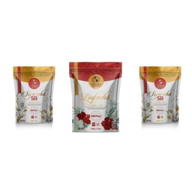 Imagem de Kit 3 Chás - 2 SB 1 Linfa -  120gr Maravilhas Sachê Suplemento