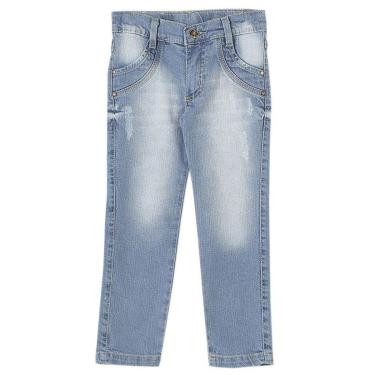 Imagem de Calça Infantil Look Jeans Skinny Jeans - 1 - UNICA-Feminino
