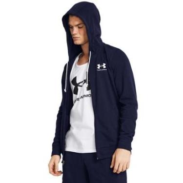 Imagem de Moletom Sporstyle Under Armour Rival Terry Masculino GG Azul-Masculino