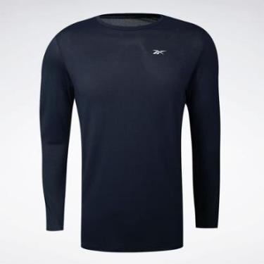 Imagem de Camiseta Reebok Manga Longa Dynamic Print Masculina-Masculino