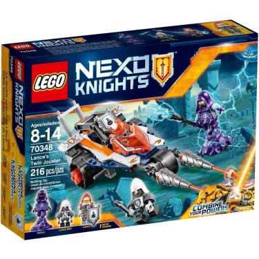 Imagem de Brinquedo de construção LEGO Nexo Knights Lance`s Twin Jouster 70348