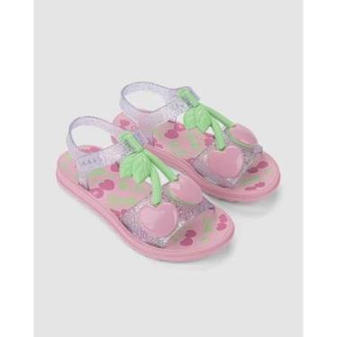 Imagem de Sandália Infantil Grendene Kids Barbie Cherry-Feminino