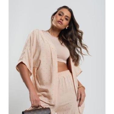 Imagem de Kimono Viscose Com Lurex Salvatore Fashion-Feminino