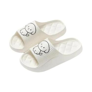 Imagem de Chinelos Femininos Nuvem Fofos Com Plataforma Grossa Antiderrapante Pa