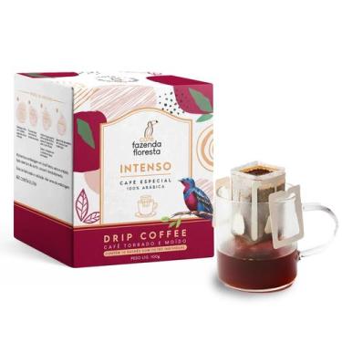 Imagem de Drip Coffee Intenso 10 unidades  Café Fazenda Floresta