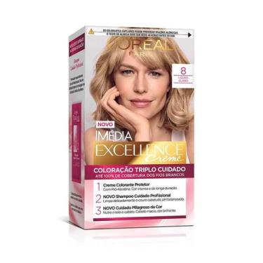 Imagem de Tinta de Cabelo Permanente Imédia Excellence L Oréal Paris Creme 8 Lou