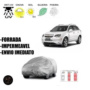 Imagem de Capa para cobrir Carro CAPTIVA GG - Impermeável e Total Proteção - ARM