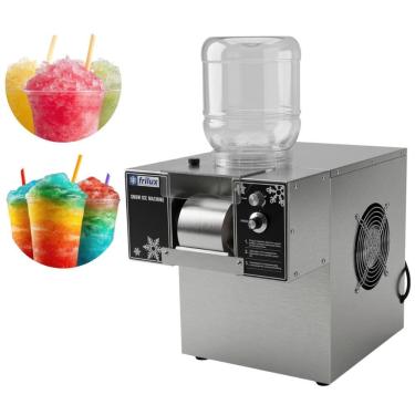 Imagem de Máquina de Sorvete Raspadinha Inox 2 Dispensers Com Antivazamento 220V QL-001 Frilux