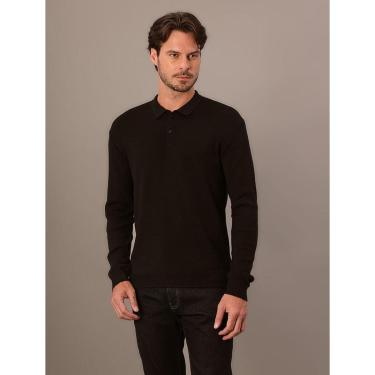Imagem de Tricot Polo Manga Longa Calvin Klein Masc-Masculino