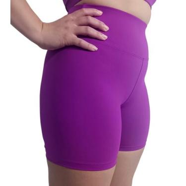 Imagem de Shorts térmico feminino modelador cós alto modelador fitness - INTIMAC
