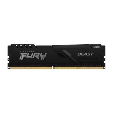 Imagem de Memória RAM Kingston Fury Beast, 32GB, 3200MHz, DDR4, CL16, Preto - KF432C16BB/32-Unissex