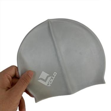 Imagem de Touca Natação e Hidroginástica Silicone VN301-3 Vollo Prata - Vollo Sp