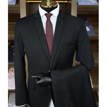 Imagem de Terno slim alto padrão - WAZ, Preto, 42