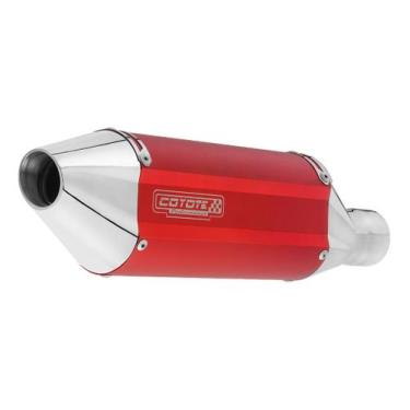 Imagem de Escape Ponteira Coyote Performance Full Way - Xl Tornado 300 - Vermelh