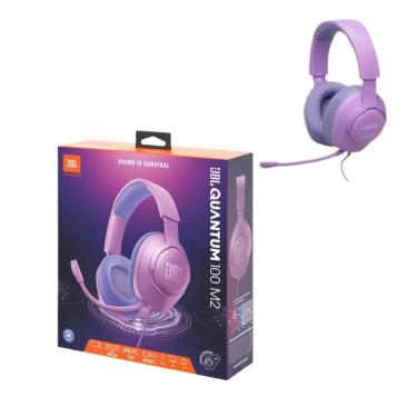 Imagem de  Headset Gamer Com Fio Quantum 100m2 Jbl Com Mic - Roxo