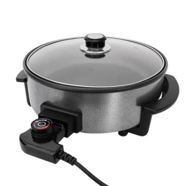 Imagem de Panela Elétrica Agratto Mangiare Redonda 220V Antiaderente Multiuso, P