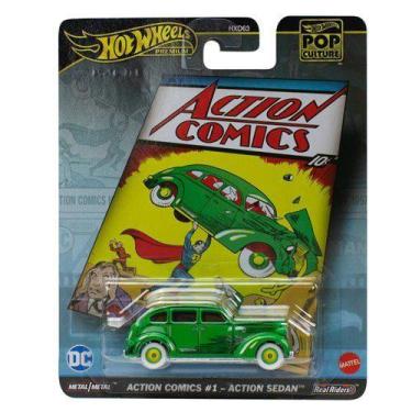 Imagem de Hot Wheels Premium 2024 Action Comics 1 Sedan
