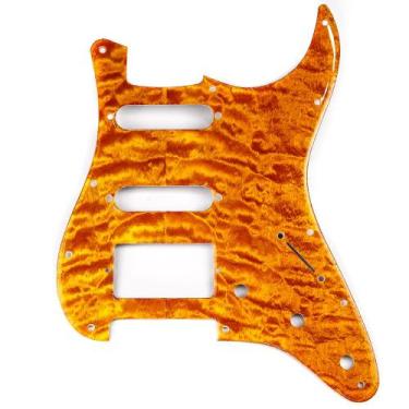 Imagem de Escudo Para Guitarra Am Strat HSS Amarelo Spirit 110-YQ - SPIRIT GUITA