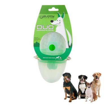 Imagem de Brinquedo Cachorro Grande Comedouro Interativo Duo Buddy Toys
