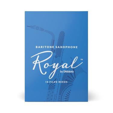 Imagem de Palheta para Sax Barítono Royal RLB1015 Numeração 1.5 Corte Francês com 10 Peças DD Woodwinds