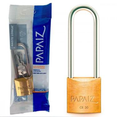 Imagem de Cadeado Papaiz Haste Longa 30 X 70Mm