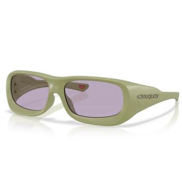 Imagem de Óculos de Sol Oakley De Soto Matte Fern Prizm Slate, Verde
