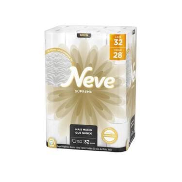 Imagem de Papel Higiênico Neve Folha Tripla Maciez Insuperável Pacote Econômico 