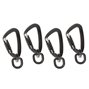 Imagem de 2x 2 de Mosquetão com Travamento Automático para Serviços Pesados E Travamento para Mosquetão