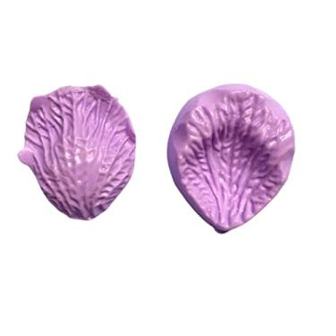 Imagem de Confeitaria dos moldes, F744 MOLDE DE SILICONE MARCADOR ROSA SERENATA CONFEITARIA ARTESANATO