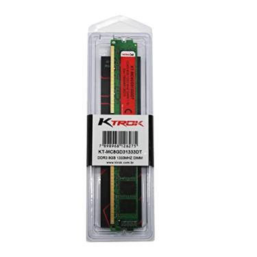 Imagem de Memória Ram para Pc Desktop Ktrok 8GB DDR3 1333MHZ UDIMM
