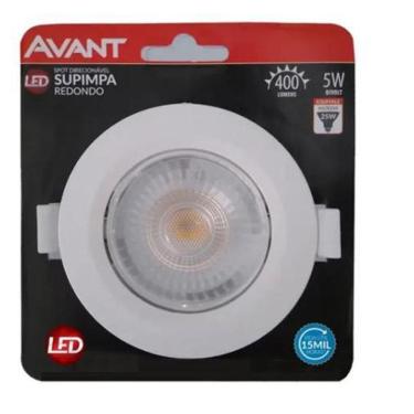 Imagem de Led Spot Supimpa Red Am3000K 5W Bivolt Nh400 Avant