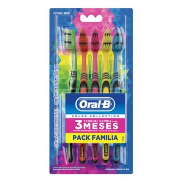 Imagem de Escova Dental Oral-B Pack Família  Com 5