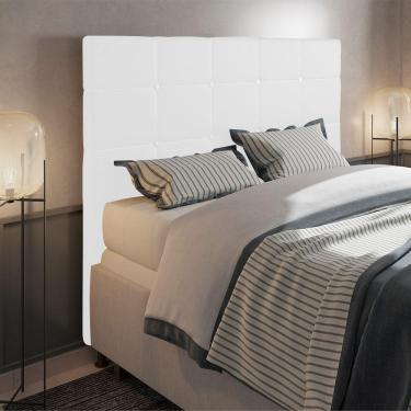 Imagem de Cabeceira Cama Box Queen 160cmino Branco