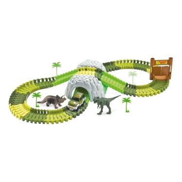 Imagem de Pista Dinossauro Track Com Túnel E Acessórios 109 Peças