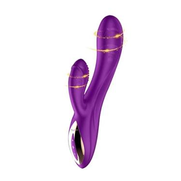 Imagem de Zatla Vibrador Coelho 10 velocidades Estimulador Ponto G Dildo de Silicone À Prova D'água Estimulador de Clitóris Massageador Erótico Feminino Zatla