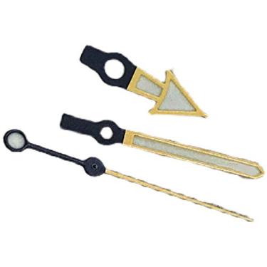 Imagem de MOOKEENONE Agulhas com movimento de relógio luminoso verde para movimento mecânico automático NH35/NH36