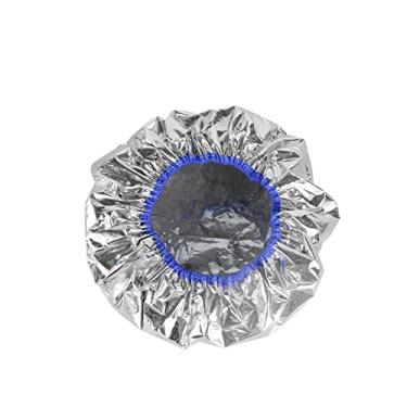 Imagem de Qudai Touca de processamento reutilizável para cabelo touca de condicionamento profundo touca de coloração para cabelo folha de alumínio termostática touca de folha de estanho para salão de beleza