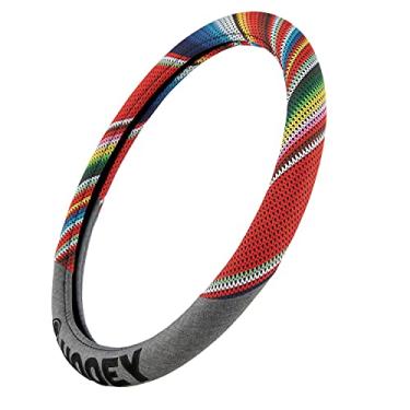Imagem de Hooey, Volante Rockstar Grip - ajuste universal, fácil de instalar para carro, caminhão, Van SUV, Serape Tijuana