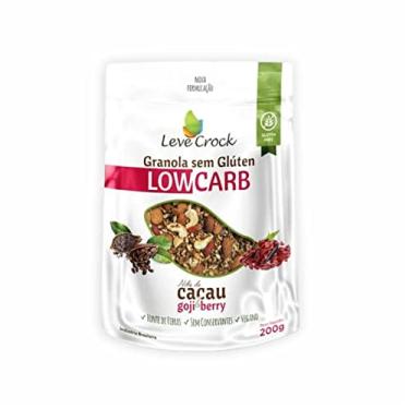 Imagem de Kit 3X: Granola Nibs/Goji Berry Low Carb Leve Crock 200g