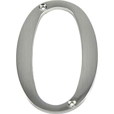 Imagem de Distinctions da Hillman 843320 10,16 cm de níquel escovado com montagem embutida número 0