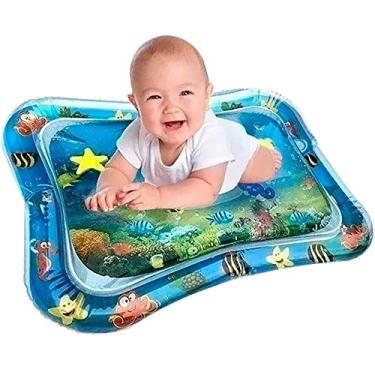 Imagem de SHINY LOVE Tapete Interativo Inflável De Água Para Bebê 66X50X6 Azul