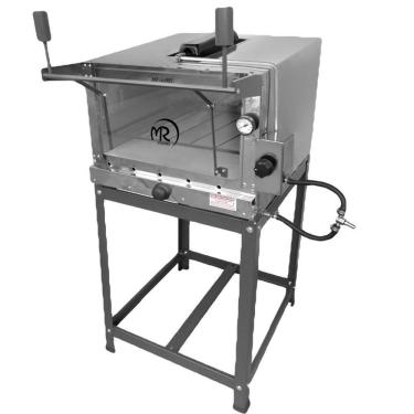 Imagem de Forno de Pizza a Gás MR Fogões 45x60 cm com Capa Inox e Infravermelho